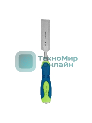 Долото-стамеска Сибртех, 30 мм, двухкомпонентная рукоятка