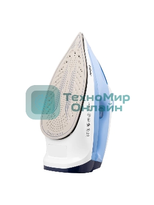 Утюг BBK ISE-2411 голубой, 2400 Вт, 40 г/мин, 140 г/мин, 300 мл