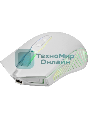 Мышь беспроводная Defender Pandora GM-502 белый, 3200 dpi, радиоканал, USB, кнопки - 7