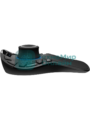 Мышь беспроводная/проводная 3DConnexion SpaceMouse Pro Wireless (3DX-700119) черный, радиоканал, Bluetooth, USB, кнопки - 15