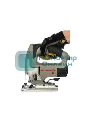 Лобзик электрический ИНТЕРСКОЛ МП-85/600Э, 600Вт, 3000о/м, ход 26мм, литая подош, 2.5кг 156.1.1.00