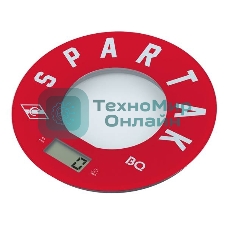 Весы кухонные BQ KS1007 Spartak, красный/рисунок