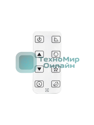 Кондиционер мобильный Electrolux EACM-09 GT/N6 9000 BTU, 24 м², 50 дБ, охлаждение, обогрев, осушение, белый