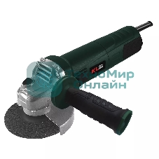 Угловая шлифовальная машина (болгарка) KLPRO KLAT11511 c регулировкой оборотов (сеть, 1100Вт, 125мм, 3000-11000об/мин)