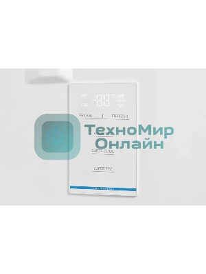 Холодильник Midea MDRB469MGF46I нержавеющая сталь двухкамерный 223/123л морозилка снизу, No Frost