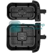 Аэрогриль Kitfort КТ-2261 черный, 2700 Вт, 8.2 л, сенсор, 8 программ
