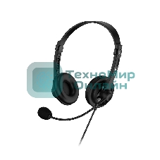 Проводные наушники Genius HS-230U черный, накладные, USB