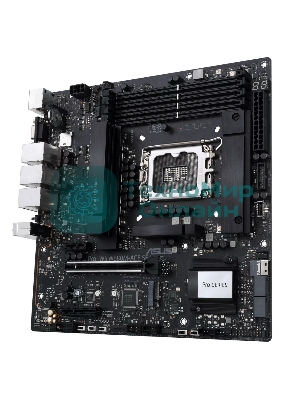 Материнская плата Asus PRO WS W680M-ACE SE, LGA1700, Intel W680, 4xDDR5, 8xSATA, 2xM.2, 1xPCIe 5.0 x16, 1xPCIe 3.0 x4, 1xPCIe 3.0 x1, 1xDP, 1xHDMI, 1xVGA, 3x2.5Gb LAN, 1xUSB-C 10Gbps, 1xUSB-A 10Gbps, 4xUSB-A 5Gbps, 3x3.5 мм, 7.1, mATX