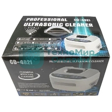 Ультразвуковая ванна Codyson CD-4821 белый/серый, 2.5 л, 170 Вт