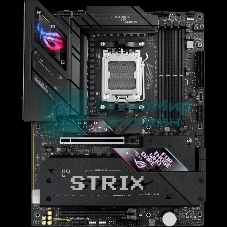 Материнская плата ASUS ROG STRIX B850-E GAMING WIFI, AM5, AMD B850, 4xDDR5, 4xSATA, 5xM.2, 1xPCI-E 5.0 x16, 1xPCI-E 4.0 x16, 1xRealtek 5Gb Ethernet, 1xUSB-C 4, 1xUSB-C 20Gbps, 6xUSB-A 10Gbps, 4xUSB-A 2.0, 3x3.5 мм, 7.1, ATX
