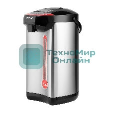Термопот Centek CT-0082 черный, 5л, 750 Вт, 3 способа подачи воды, корпус из нержавеющей стали