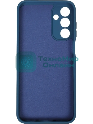 Чехол (клип-кейс) BoraSCO для Samsung Galaxy A15 Microfiber Case синий (72893)