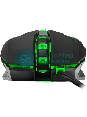 Мышь проводная SVEN RX-G740 черный, 2400 dpi, USB, кнопки - 6