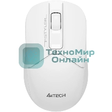 Мышь беспроводная A4Tech Fstyler FG12S белый, 1200 dpi, радиоканал, USB, кнопки - 3