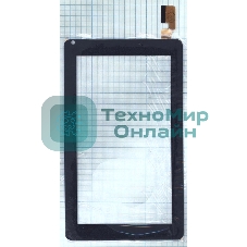 Сенсорное стекло (тачскрин) FHF70180, черное