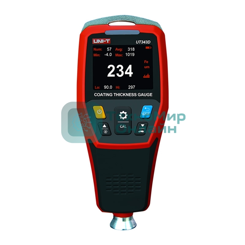 Измеритель толщины покрытия (толщиномер) UNI-T UT343D