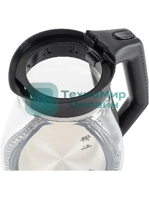 Чайник электрический Starwind SKS2035 1.7 л, 2200 Вт, черный