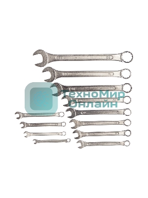 Набор комбинированных ключей ВИХРЬ 12 шт. 6-22 73/6/5/8