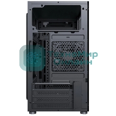 Компьютерный корпус ACD Coffre 104G mATX, Black, CPU 140мм, VGA 245мм, PSU 285мм, 2x3.5INT, 1x2.5INT, 2xUSB 2.0, 1xUSB 3.0, HD Audio, w/o FAN, w/o PSU, TG