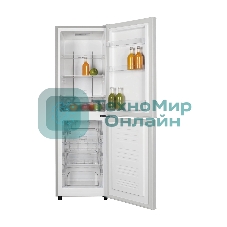 Холодильник Kraft KF-NF272X нержавеющая сталь двухкамерный 129/64л морозилка снизу, No Frost