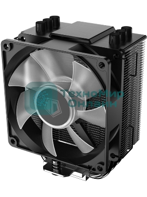 Кулер для процессора ID-COOLING SE-903-XT FRGb черный 92мм алюминий/медь 2200rpm 26db 4-pin 130W 123мм