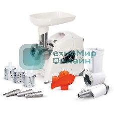 Мясорубка электрическая Аксион М42.02 белый мощность 1700 Вт
