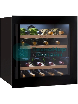 Винный шкаф LEX LWD6036BL dual zone 1-нокамерн. черный стекло (CHAT500007)