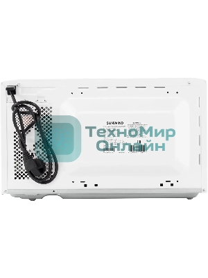 Микроволновая печь SunWind SUN-MW051 белый, 20 л, 700 Вт, переключатели - поворотный механизм