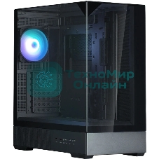 Компьютерный корпус ZALMAN P40 Prism, ATX, черный, WINDOW, 2x3.5