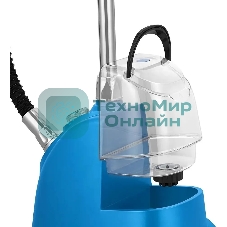 Отпариватель Kitfort КТ-9352 голубой/черный, 2350 Вт, 50 г/мин, 3000 мл