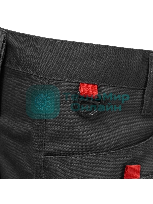 Брюки профессиональные рабочие Denzel 65% полиэстер 35% хлопок, XXXL