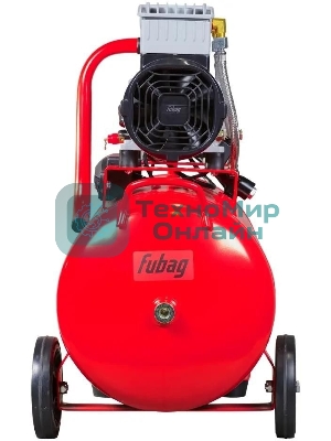 Компрессор поршневой Fubag OLS 250/50 CM2 безмасляный 250л/мин 50л 1500Вт красный/черный