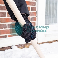 Перчатки трикотажные Сибртех, акрил, с ПВХ точкой, 7 класс