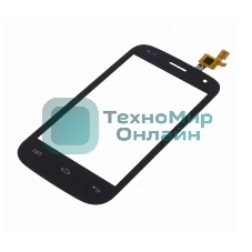 Сенсорное стекло (тачскрин) для Fly IQ445 Genius, черное