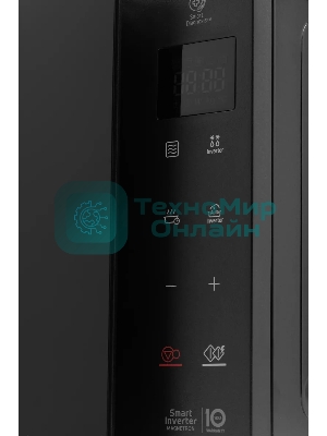 Микроволновая печь LG MW25R35GIS черный, 25 л, 1000 Вт, переключатели - сенсор