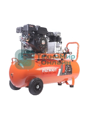 Компрессор Patriot бензиновый KGA 450 L100 - 450 л/мин, 10 бар, 100 л, 7 лс, быстросъем и 