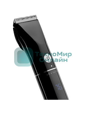 Машинка для стрижки BRAYER BR3400, LED-дисплей, 4 насад, турбо, титан. покр, регу. высоты лезвий