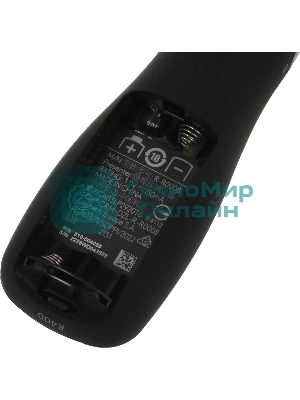 Презентер беспроводной Logitech R400 черный, радиоканал, USB, кнопки - 5