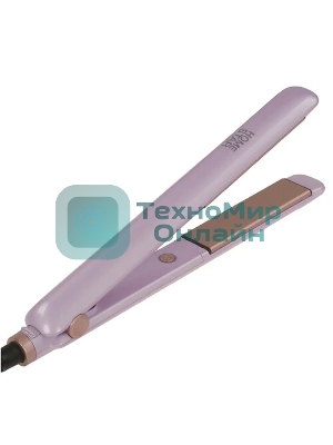 Выпрямитель для волос Homestar HS-8018 фиолетовый, 28 мм, 200 °C, 1 режим