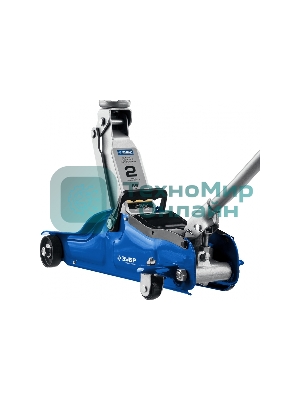 Домкрат Зубр 43056-2-Kгидравлический подкатной t35 2т 85-330мм в кейсе профессионал