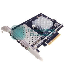 Сетевая карта 10G Quad Port SFP+ PCIe Ethernet Adapter with Intel XL710-BM1 Chipset