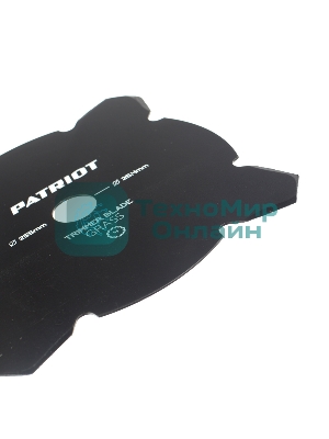 Нож PATRIOT TBM-4 (D=255x25.4мм, 4 лопасти)