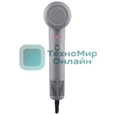 Фен LEONORD LE-1219 серый, 1800 Вт, ионизация