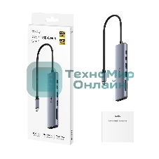 USB-концентратор CUDY 7-IN-1 USB C Hub with 4K HDMI