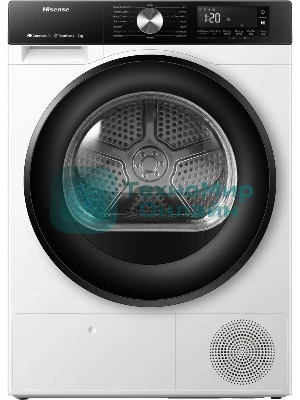 Сушильная машина Hisense DH3S702UWDE класс: A++ загр.фронтальная макс.:7кг белый