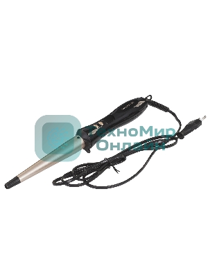 Щипцы для завивки волос Galaxy Line GL4636 черный/золотистый, 13-25 мм, 100-200 °C, 6 режимов