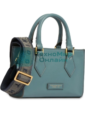 Сумка женская The Bridge Ida 04100501/KP голубая натур.кожа