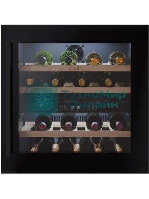 Винный шкаф LEX LWD6036BL dual zone 1-нокамерн. черный стекло (CHAT500007)