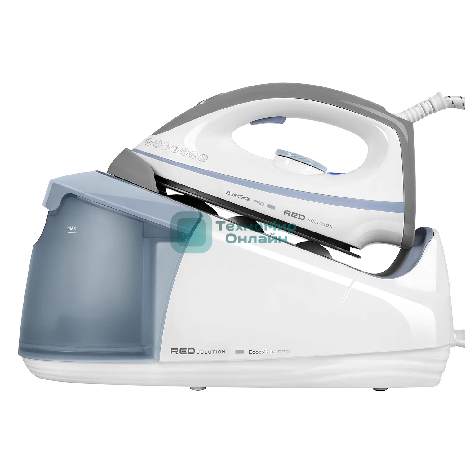 Парогенератор Red Solution RSS-5909 2400Вт белый/голубой