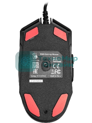 Мышь проводная A4Tech Bloody P91 Pro черный, 16000 dpi, USB, кнопки - 8